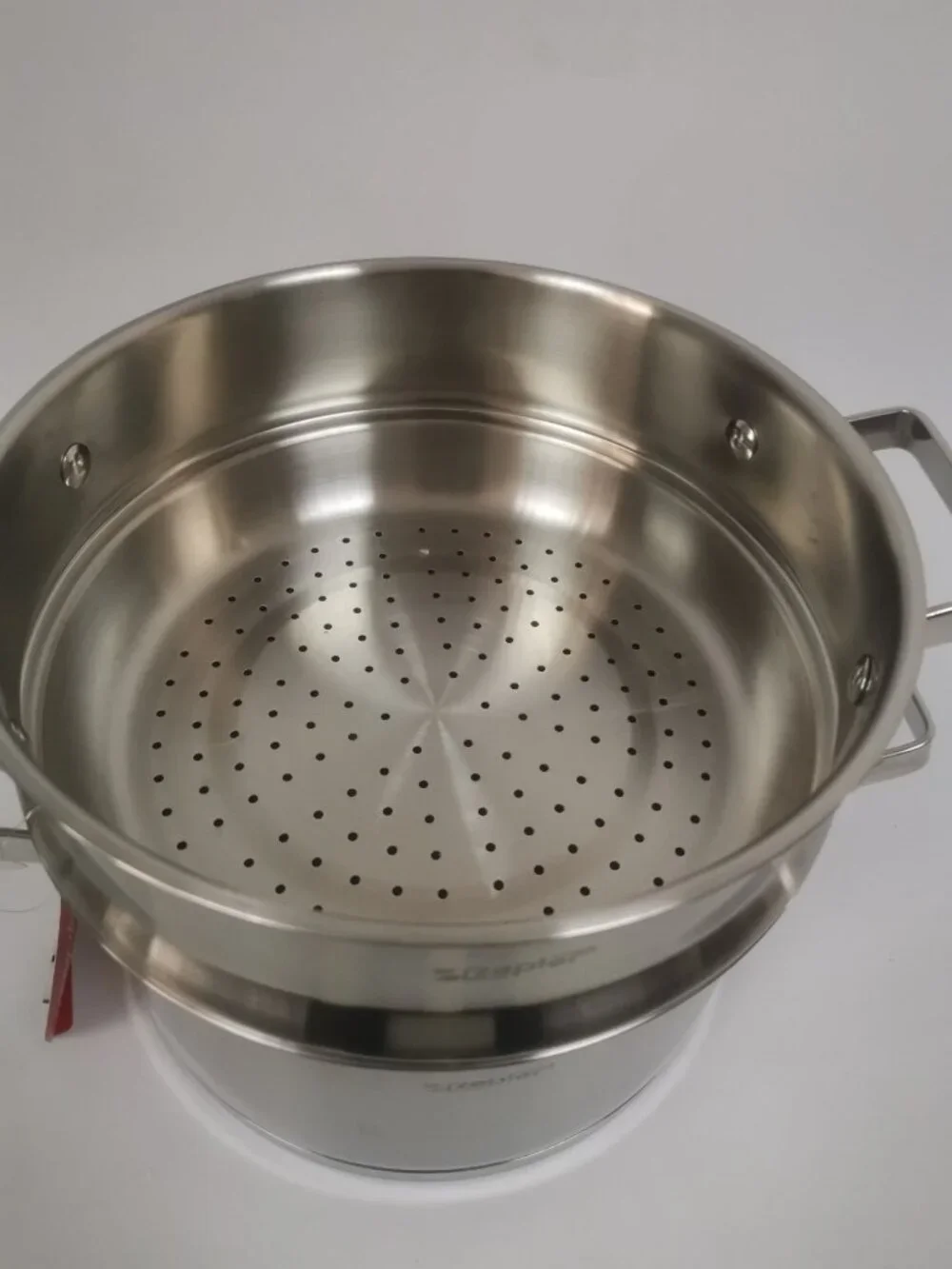 ZEPTER 18/10 Stainless Steel Steamer Pot 2-Tier Thickened